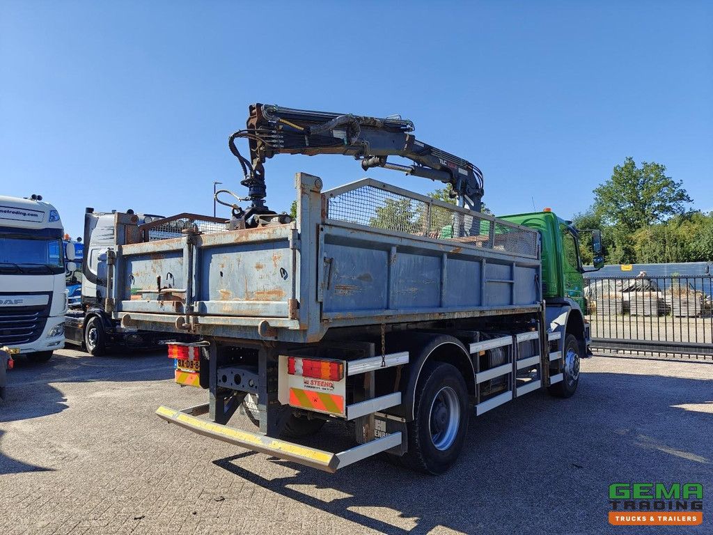 Mercedes-Benz AXOR 1829 AK 4x4 Dagcab Euro5 - Kipper + Terex 105.2 - RadioGrafisch - NaafReductie