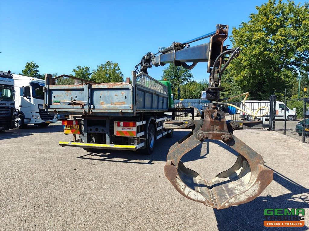 Mercedes-Benz AXOR 1829 AK 4x4 Dagcab Euro5 - Kipper + Terex 105.2 - RadioGrafisch - NaafReductie