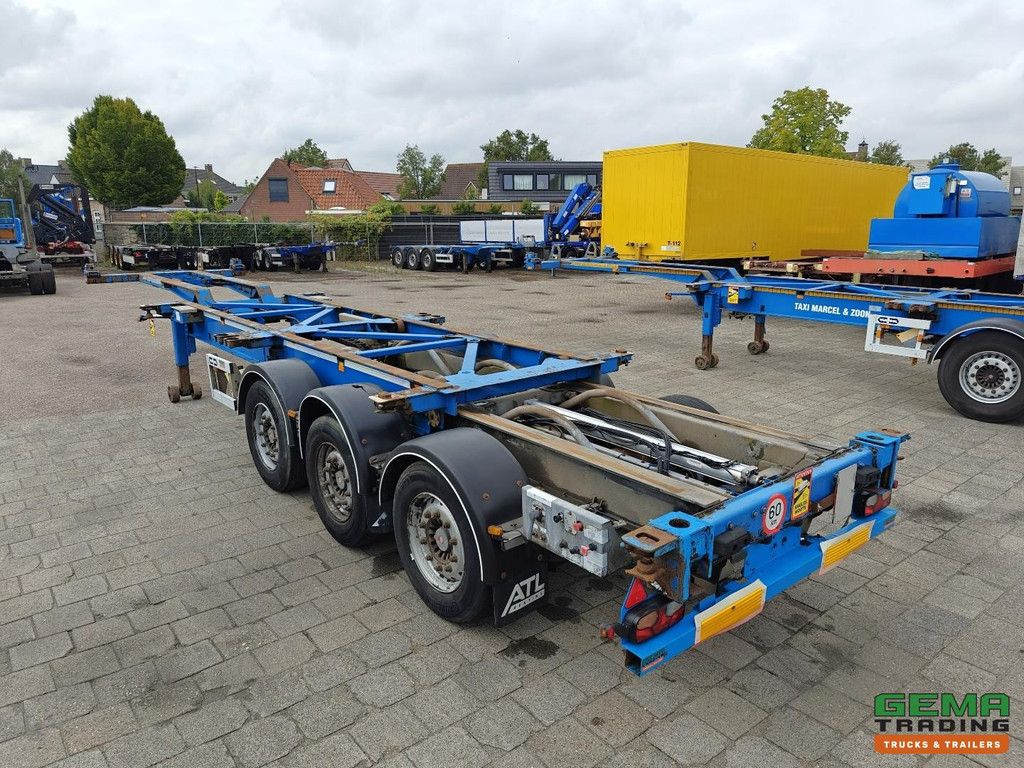 Van Hool 3B0079 3-Achser SAF - Scheibenbremsen - Alle Anschlüsse / Universalfahrgestell