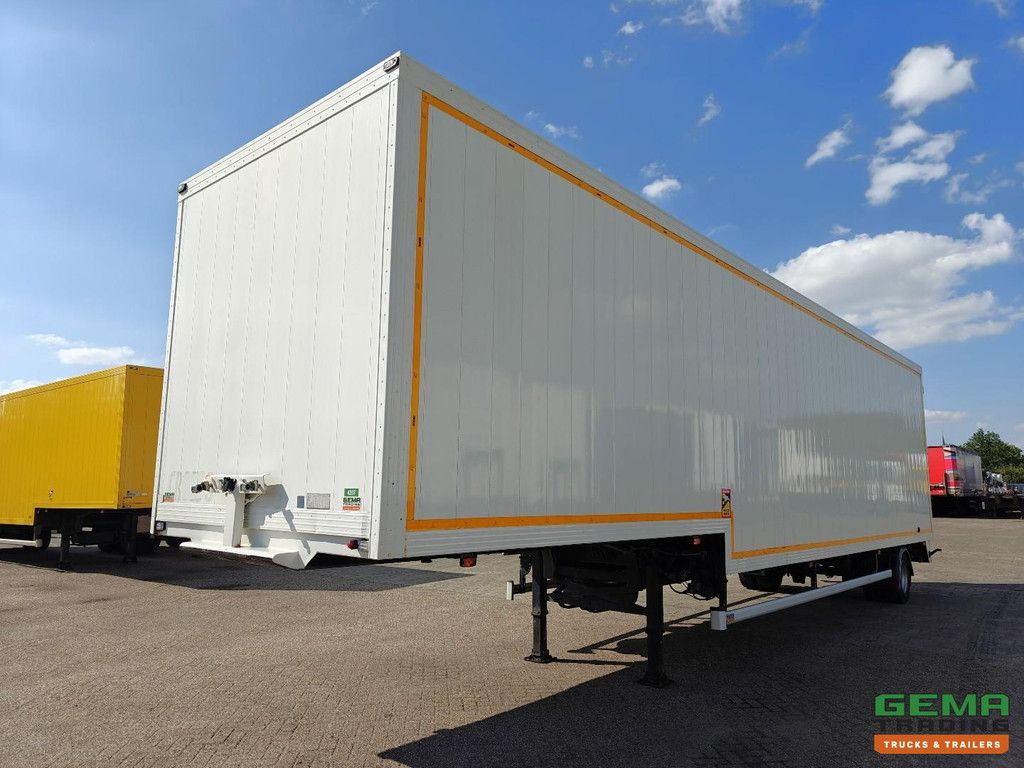 Floor FLSDO-12-10H1 1-axle BPW Steered - City 11.5M - Semi - Aluminum body - Hardwood floor - Repainted