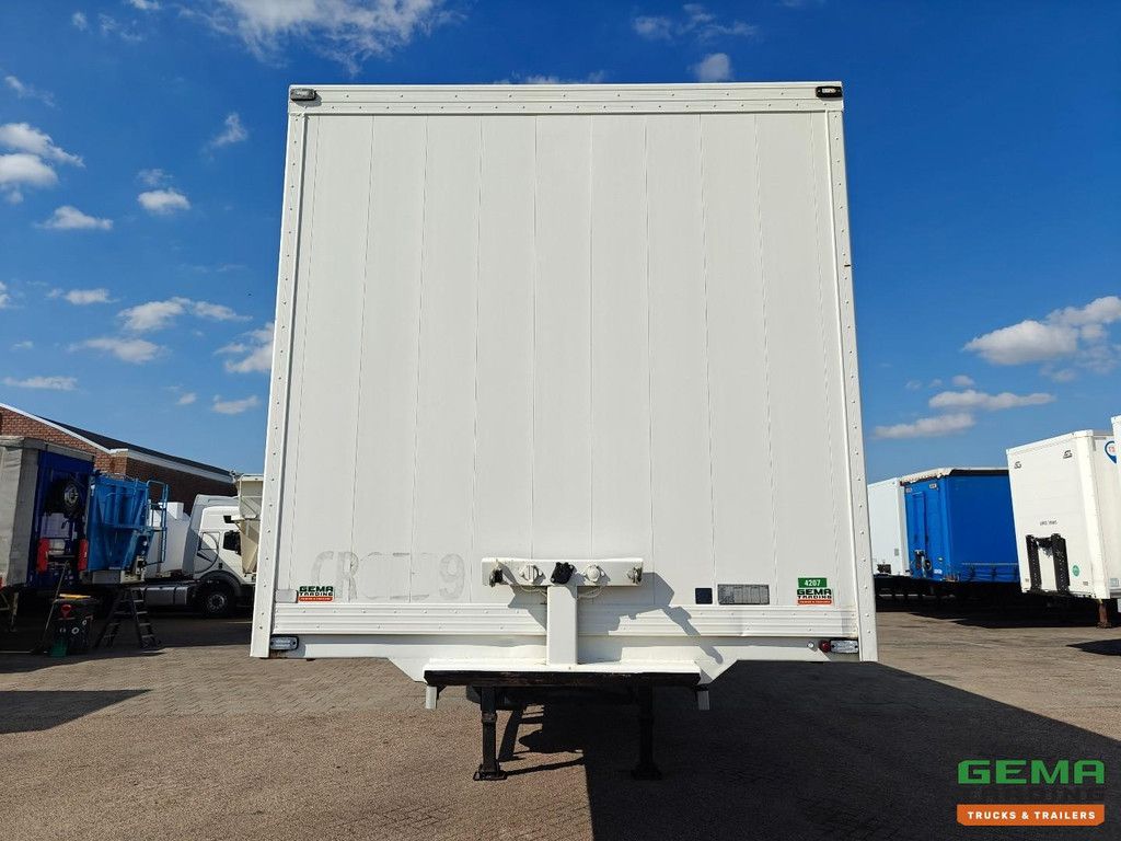 Floor FLSDO-12-10H1 1-axle BPW Steered - City 11.5M - Semi - Aluminum body - Hardwood floor - Repainted