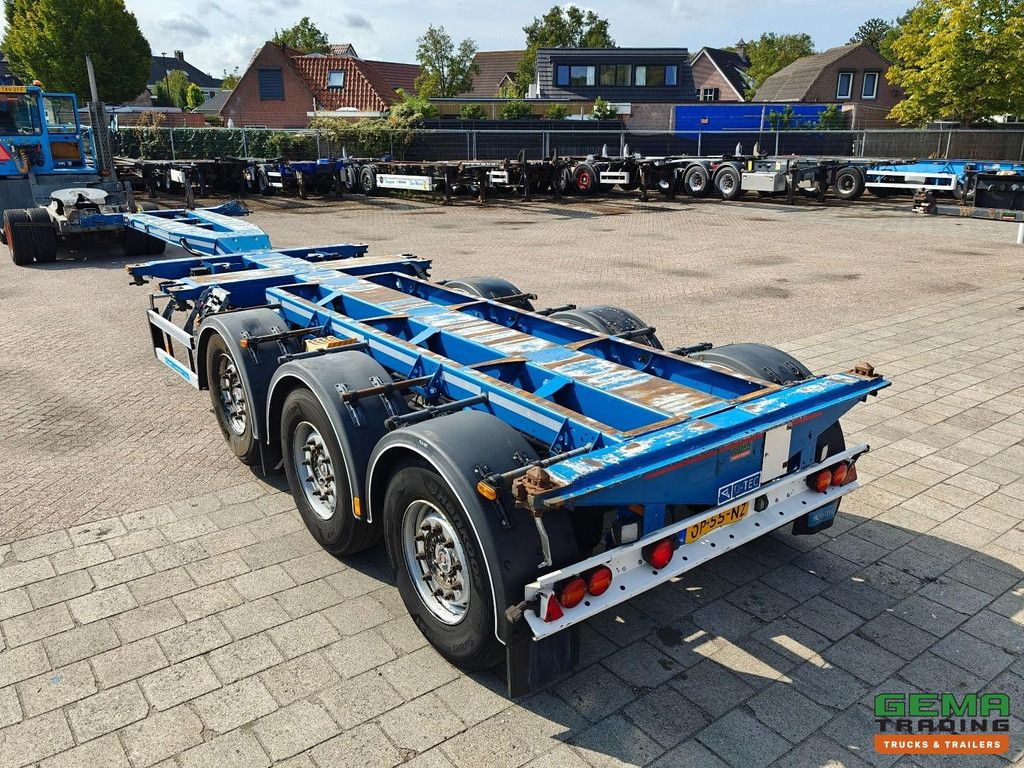 D-Tec FLEXITRAILER 3-Assen SAF - MULTI - Schijfremmen - LiftAs - Alle Aansluitingen - 4819KG - 04/2026 APK