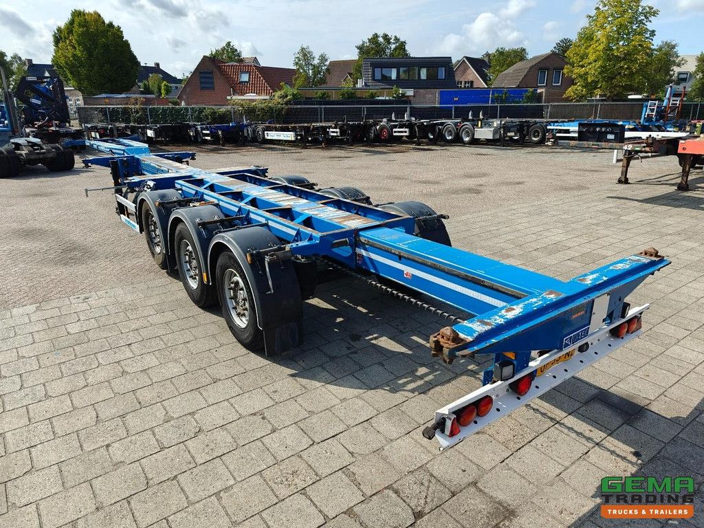 D-Tec FLEXITRAILER 3-Assen SAF - MULTI - Schijfremmen - LiftAs - Alle Aansluitingen - 4819KG - 04/2026 APK
