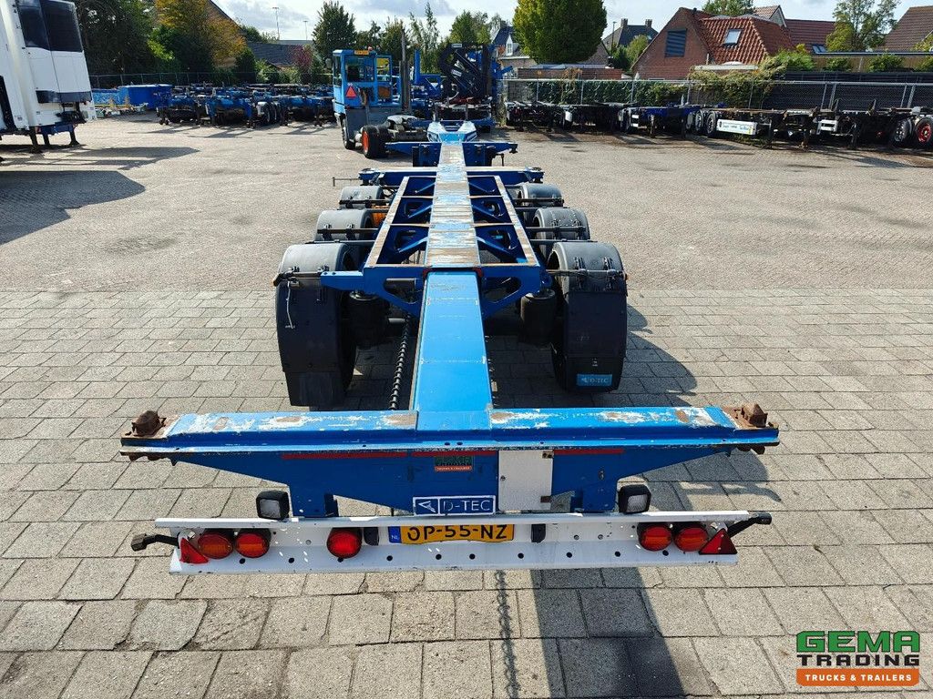 D-Tec FLEXITRAILER 3-Assen SAF - MULTI - Schijfremmen - LiftAs - Alle Aansluitingen - 4819KG - 04/2026 APK