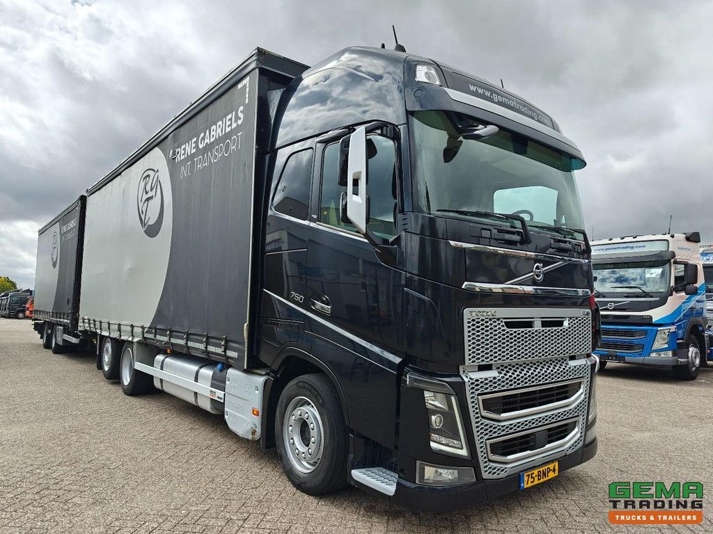 Volvo FH16-750 6x2 Globetrotter XL Euro6C – VEB+ – Volumenkombi – Doppeltanks – IparkCool – SMARTTacho V2 – 07/2026 TÜV