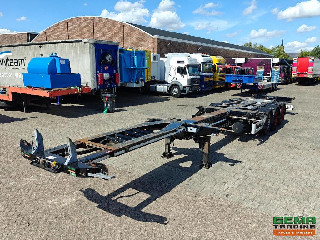 Pacton ET3 3-axle Valx - Multi - Disc brakes - Lift axle - 3x extendable - ADR drip tray