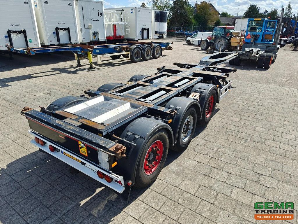 Pacton ET3 3-axle Valx - Multi - Disc brakes - Lift axle - 3x extendable - ADR drip tray