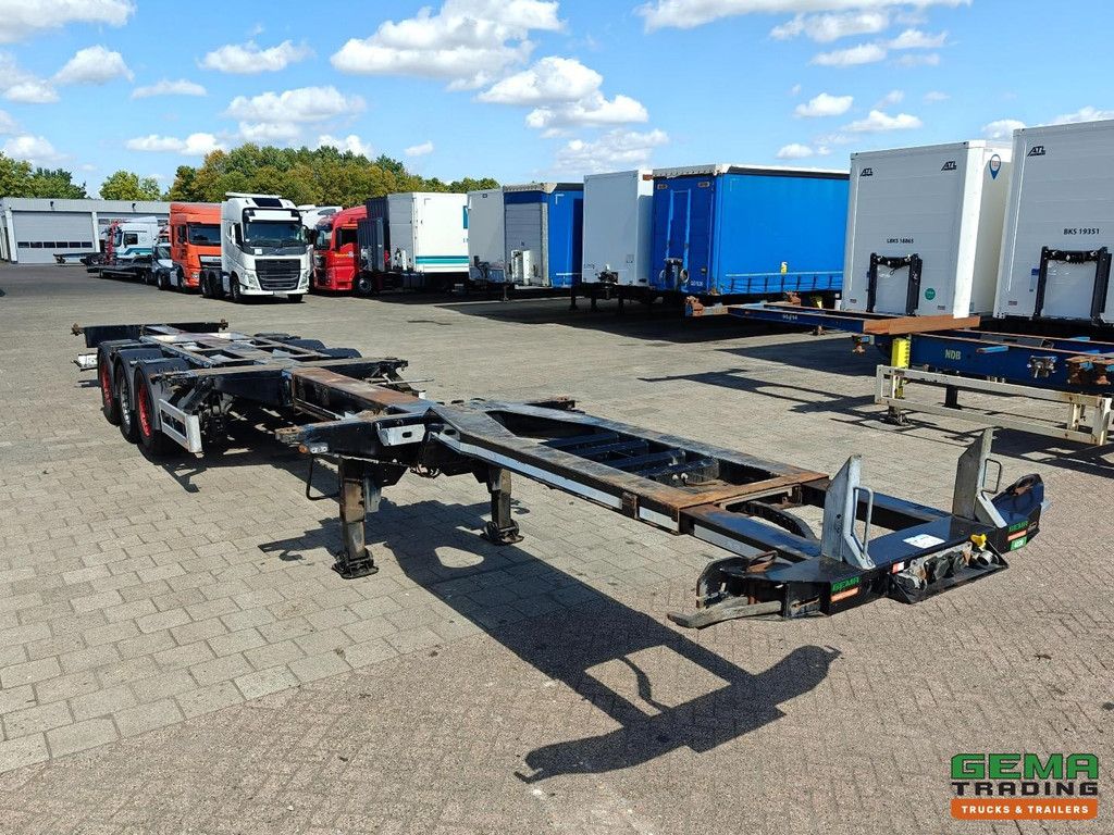 Pacton ET3 3-axle Valx - Multi - Disc brakes - Lift axle - 3x extendable - ADR drip tray