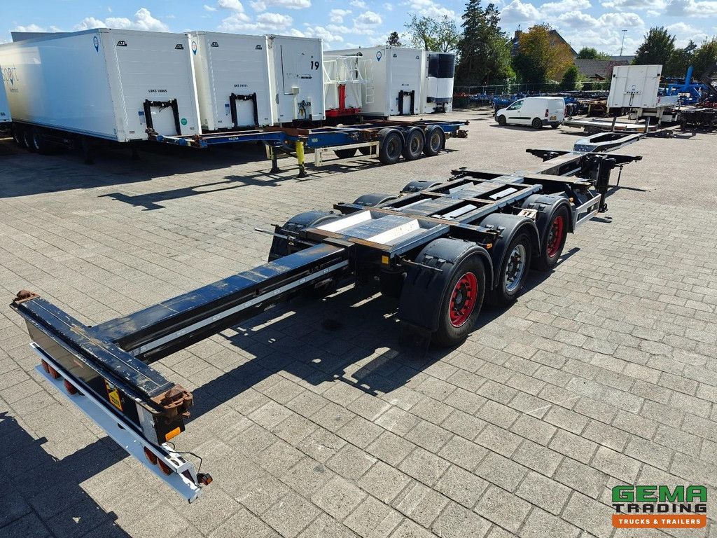 Pacton ET3 3-axle Valx - Multi - Disc brakes - Lift axle - 3x extendable - ADR drip tray