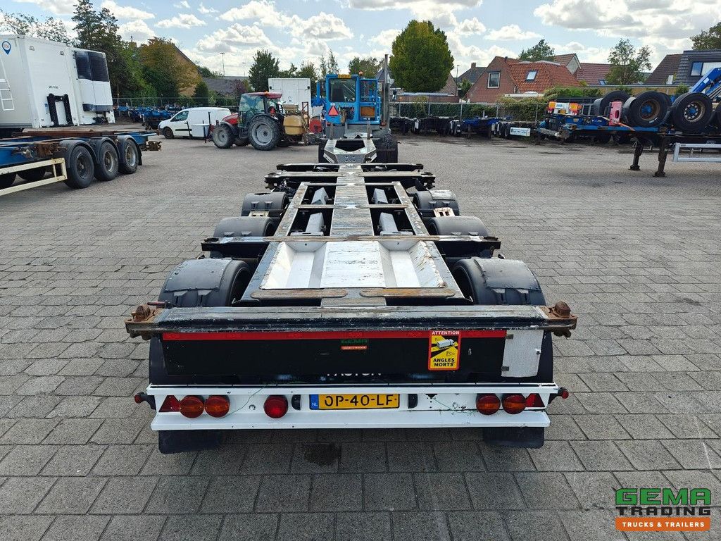 Pacton ET3 3-axle Valx - Multi - Disc brakes - Lift axle - 3x extendable - ADR drip tray