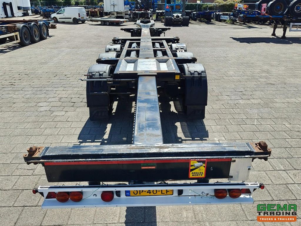 Pacton ET3 3-axle Valx - Multi - Disc brakes - Lift axle - 3x extendable - ADR drip tray