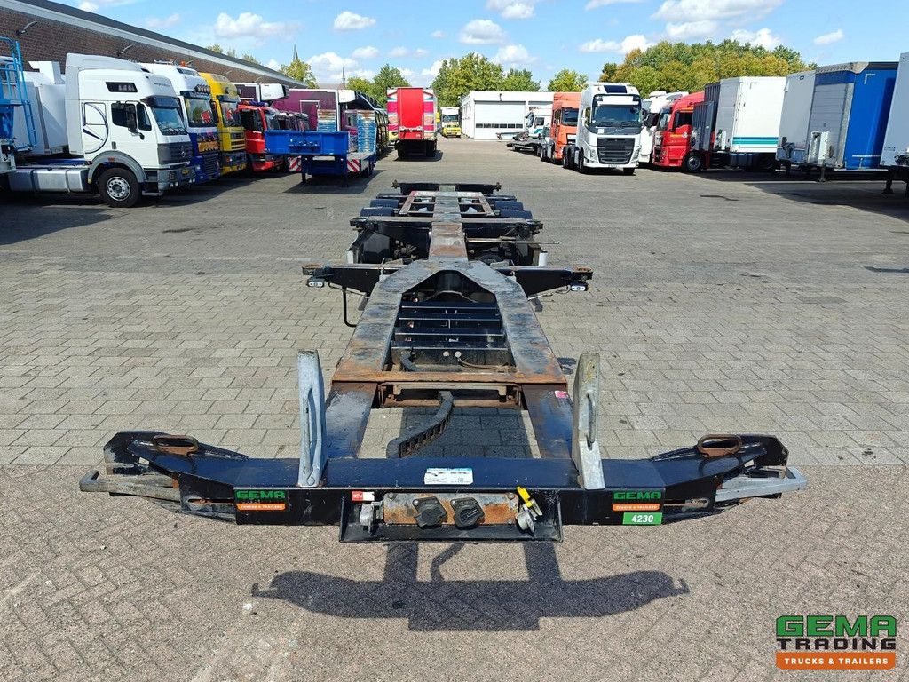 Pacton ET3 3-axle Valx - Multi - Disc brakes - Lift axle - 3x extendable - ADR drip tray