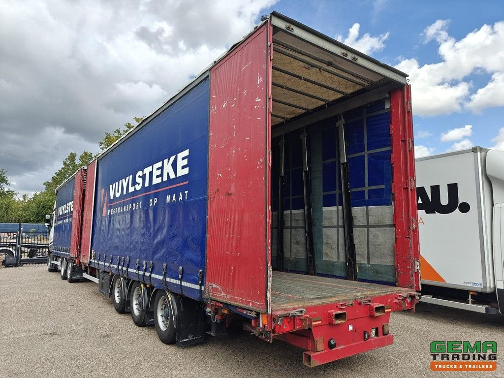 Mercedes-Benz Actros 2645 6x2 Gigaspace Euro6 + 3-axle trailer - 115m³ volume combination - double tanks - muffler connection - HH floor - SMARTTacho V2