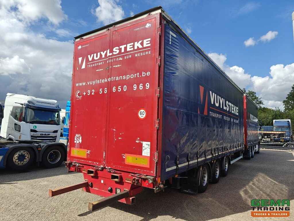 Mercedes-Benz Actros 2645 6x2 Gigaspace Euro6 + 3-axle trailer - 115m³ volume combination - double tanks - muffler connection - HH floor - SMARTTacho V2