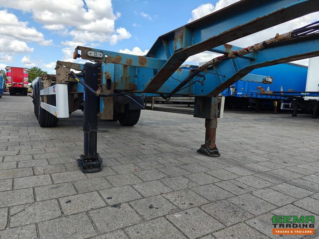 Pacton T3-007 3-Axle SAF - Drum Brakes - Lift Axle - Fixed - All Connections - 4700KG