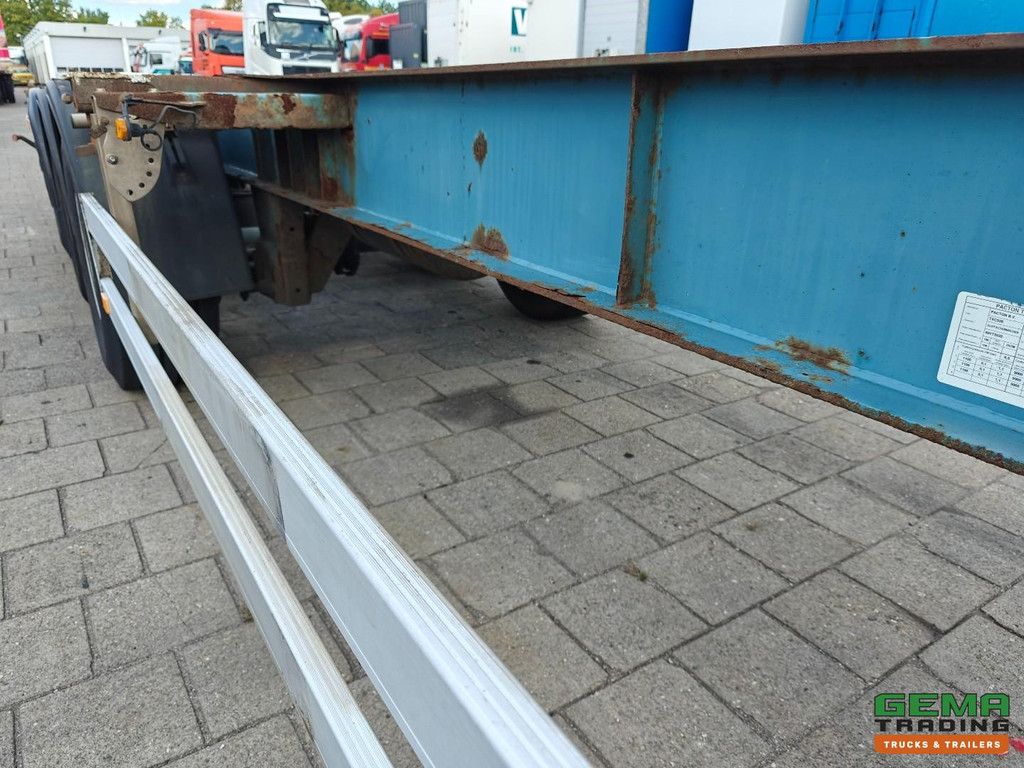 Pacton T3-007 3-Axle SAF - Drum Brakes - Lift Axle - Fixed - All Connections - 4700KG