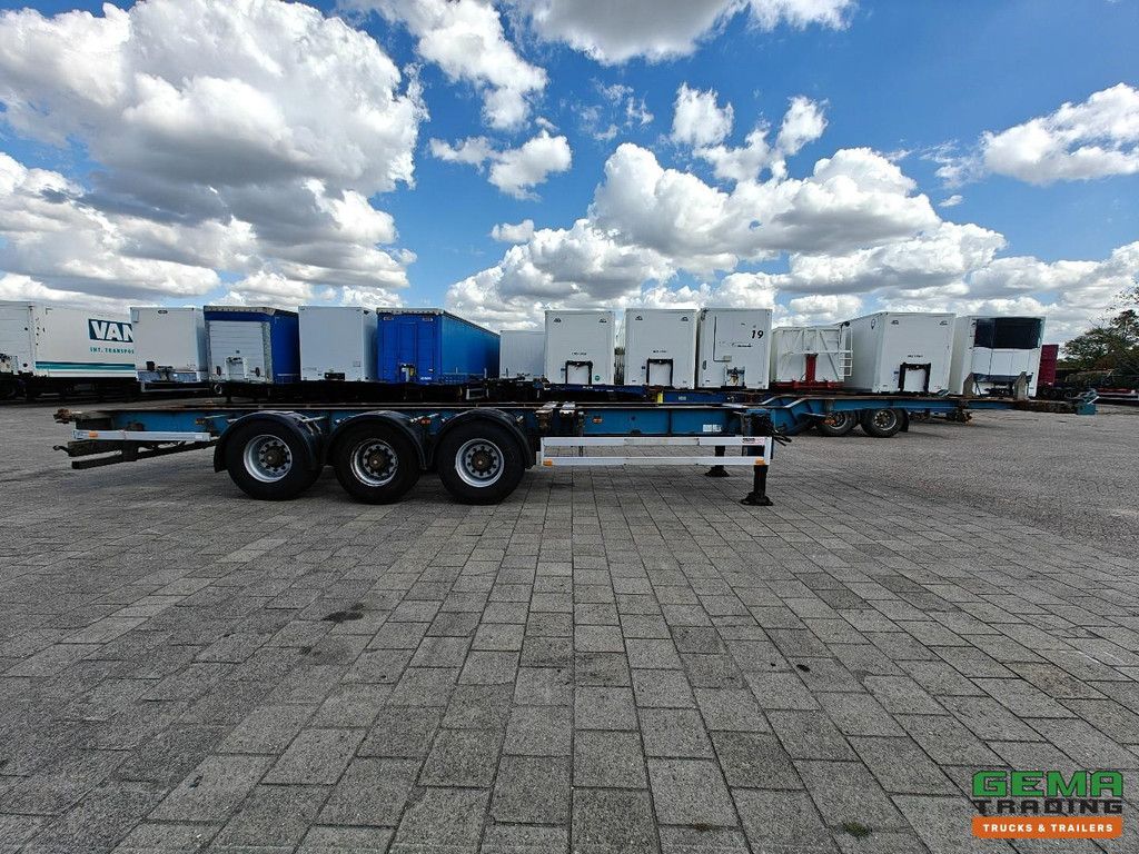 Pacton T3-007 3-Axle SAF - Drum Brakes - Lift Axle - Fixed - All Connections - 4700KG