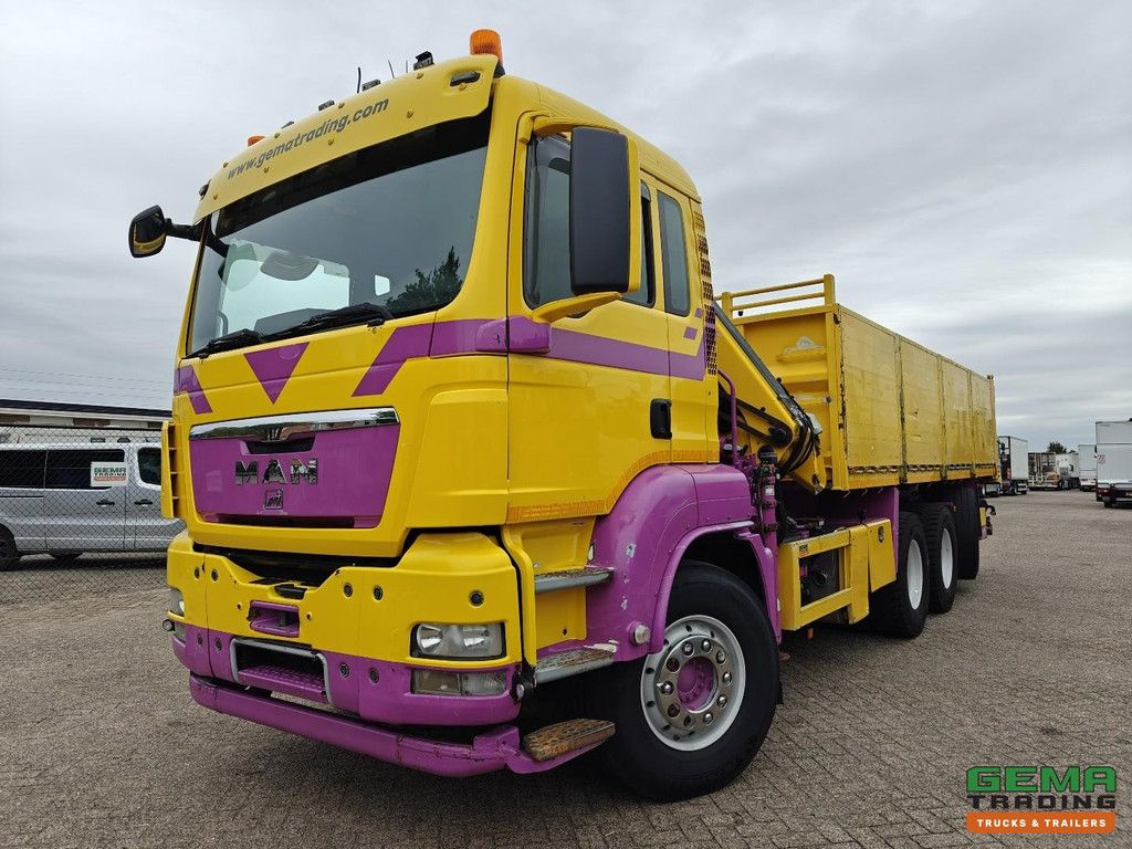 MAN TGS 35.440 8x4/4 Day Cab Euro5 – Hymatec Kipper + Hiab 166 ES-4 Pro – Alcoa – 02/2026 TÜV