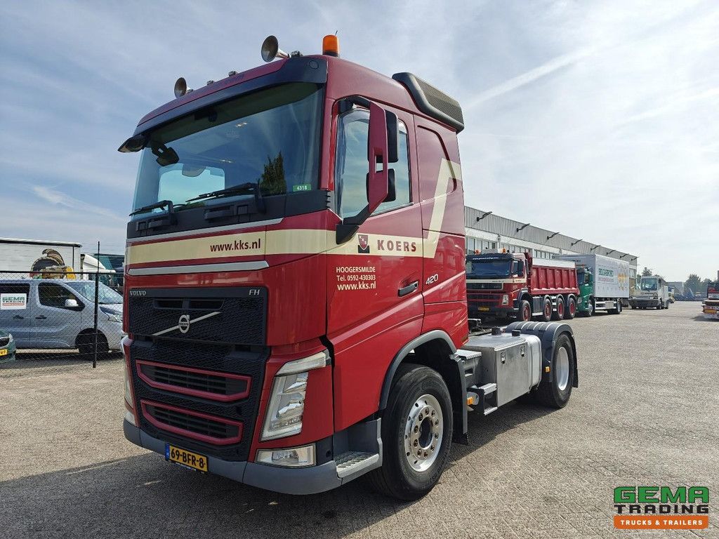 Volvo FH420 4x2 Globetrotter Euro 6B - WF/Tipper Hydraulics - Innerliner - Alcoa - SMARTTacho V2 - 01/2026 APK