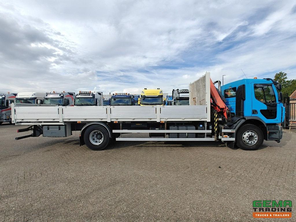 Renault Premium Lander 340 4x2 Daycab Euro 5 - Retarder - Open Loading Box 7.8M + Palfinger PK12002-EH - Radiographic