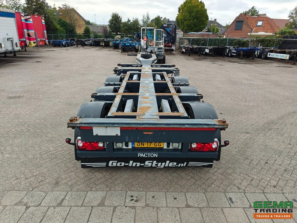 Pacton ET3 3-Assen SAF - MULTI - Schijfremmen - LiftAs - 3x Uitschuifbaar - 03/2026 APK