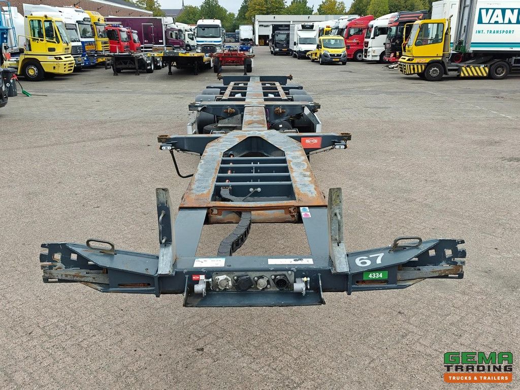 Pacton ET3 3-Assen SAF - MULTI - Schijfremmen - LiftAs - 3x Uitschuifbaar - 03/2026 APK