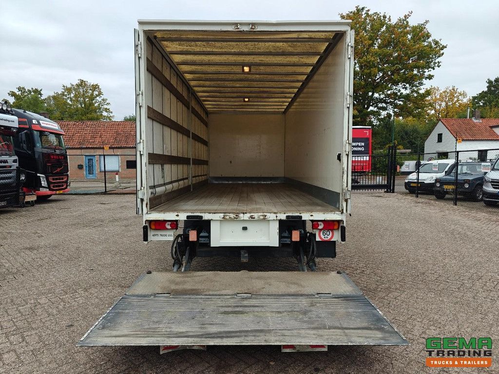 DAF FA LF45.140 4x2 Daycab Euro4 – 12T – Schiebeplane/Geschlossene Box 6,9m + Hebebühne 1500kg – 66.000km Original! – Schaltgetriebe