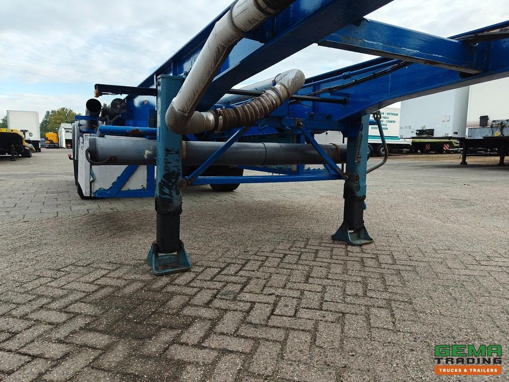 Tinsley TT1527/40AS 3-Assen ROR - 30FT Kiepchassis - Rotary Feeder - Trommelremmen