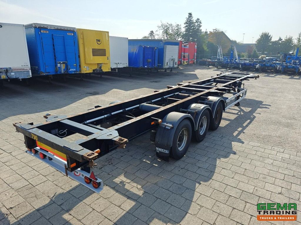 DESOT OPP 3AT 38 78136 3-Axles ROR - Drum brakes - 20FT 2x20FT 30FT 40FT - 4900KG - Flat