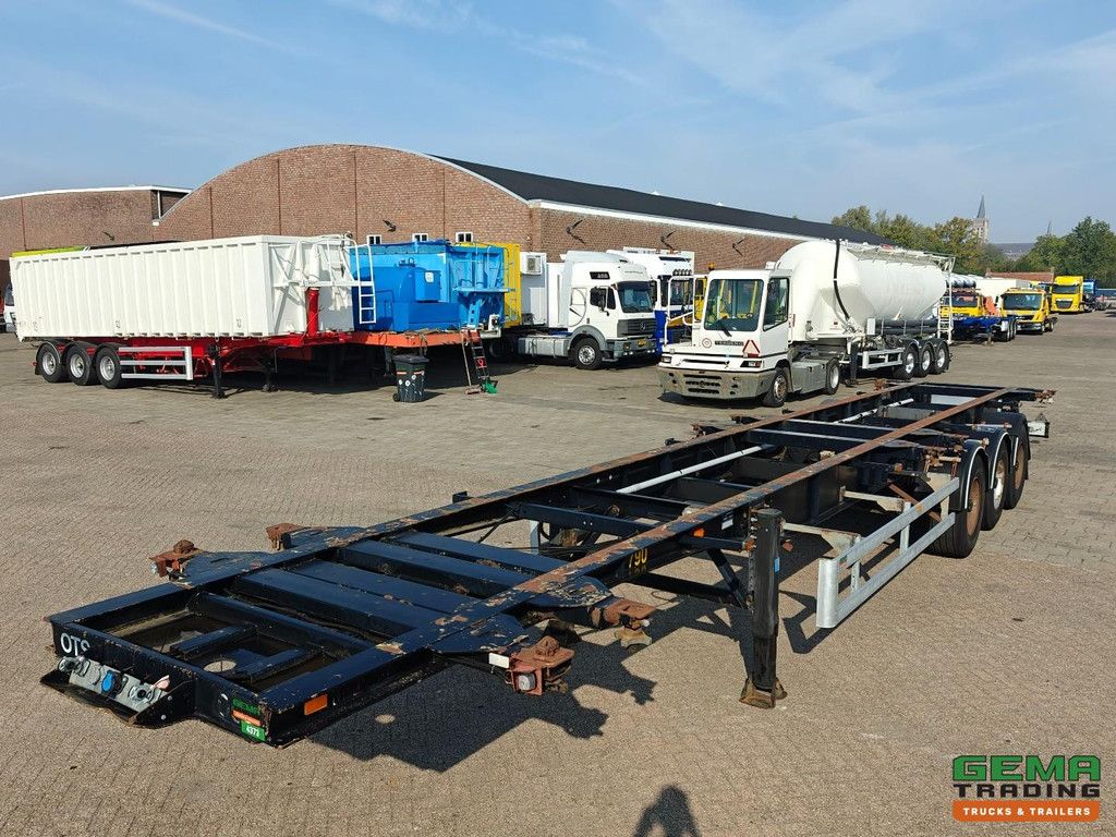 DESOT OPP 3AT 38 78136 3-Axles ROR - Drum brakes - 20FT 2x20FT 30FT 40FT - 4900KG - Flat