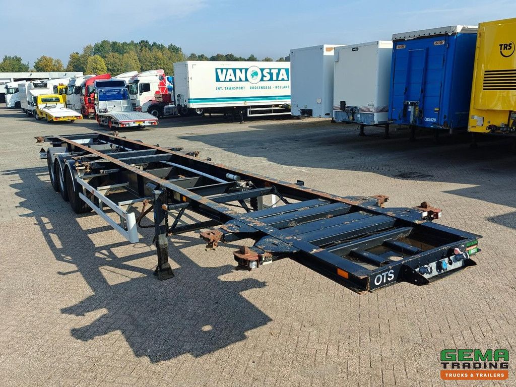 DESOT OPP 3AT 38 78136 3-Axles ROR - Drum brakes - 20FT 2x20FT 30FT 40FT - 4900KG - Flat