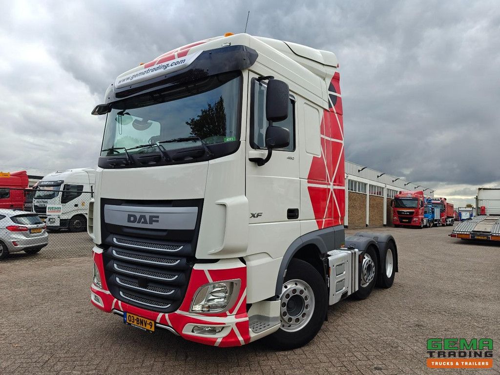 DAF XF 480 FTG 6x2/4 Spacecab Euro6D – Parkplatz, Klimaanlage – Doppeltanks – Alcoa – TÜV 02/2026