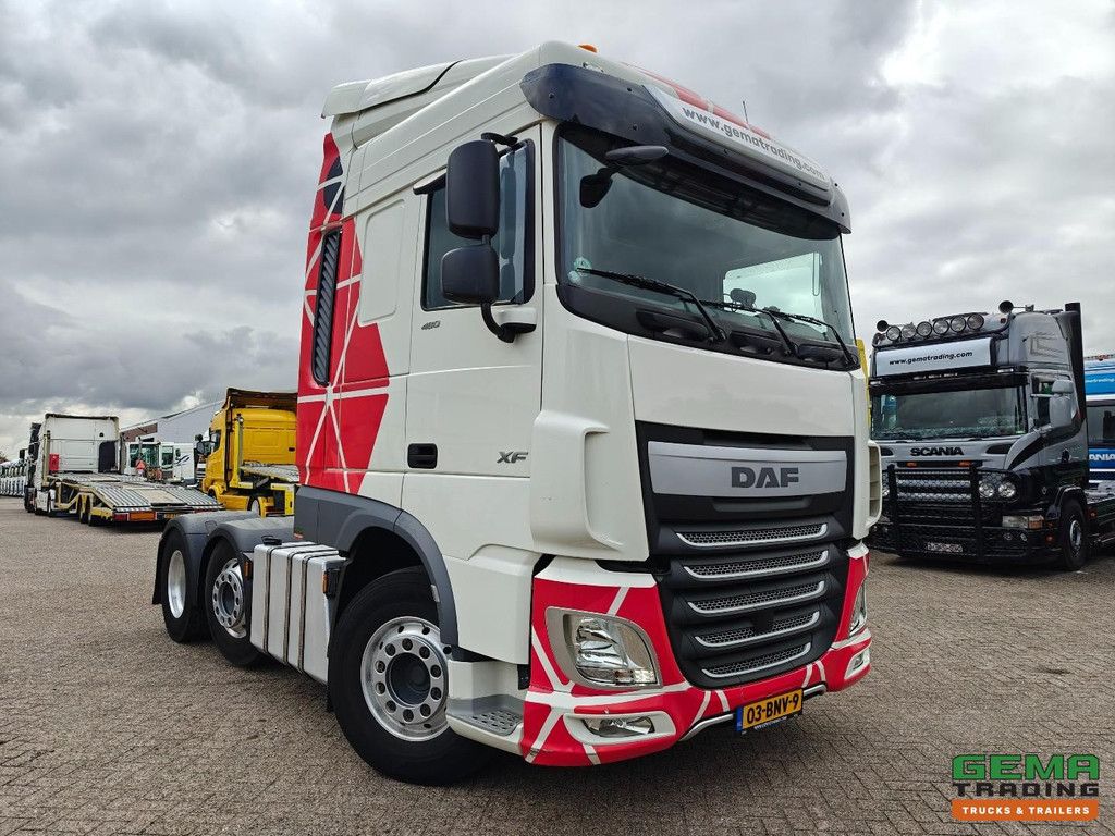 DAF XF 480 FTG 6x2/4 Spacecab Euro6D – Parkplatz, Klimaanlage – Doppeltanks – Alcoa – TÜV 02/2026