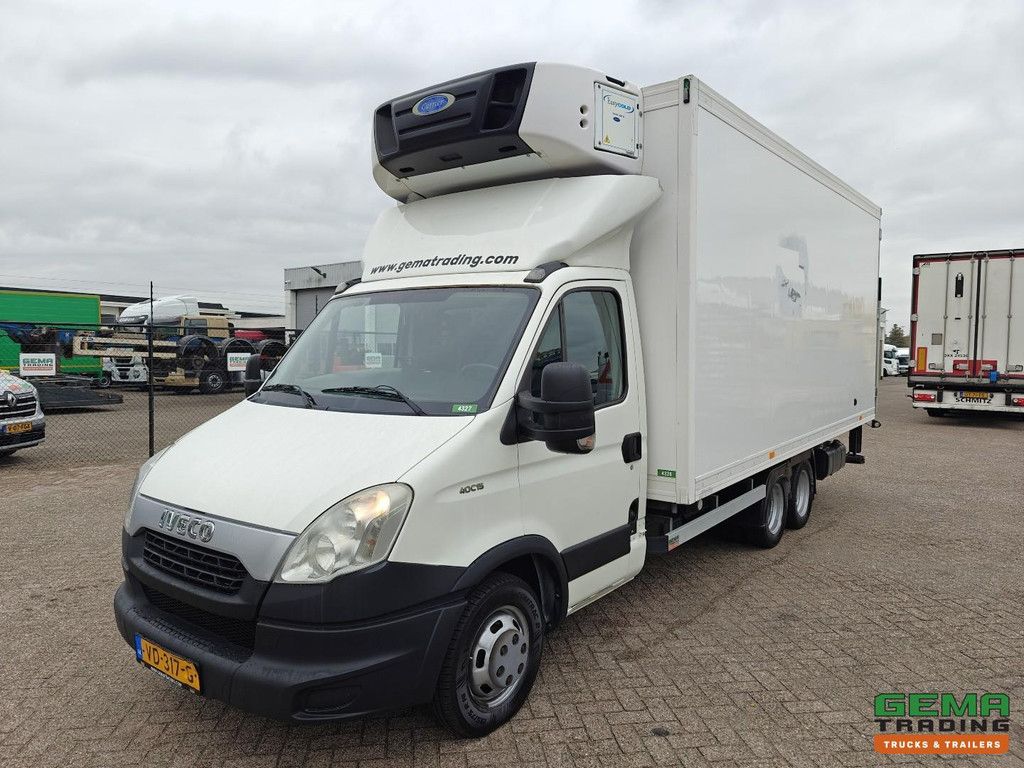 Iveco 40C15 Clixtar Dagcab Euro5I - Koel/Vriesbak 5.15m - Carrier Supra 450 - Laadklep 1000KG
