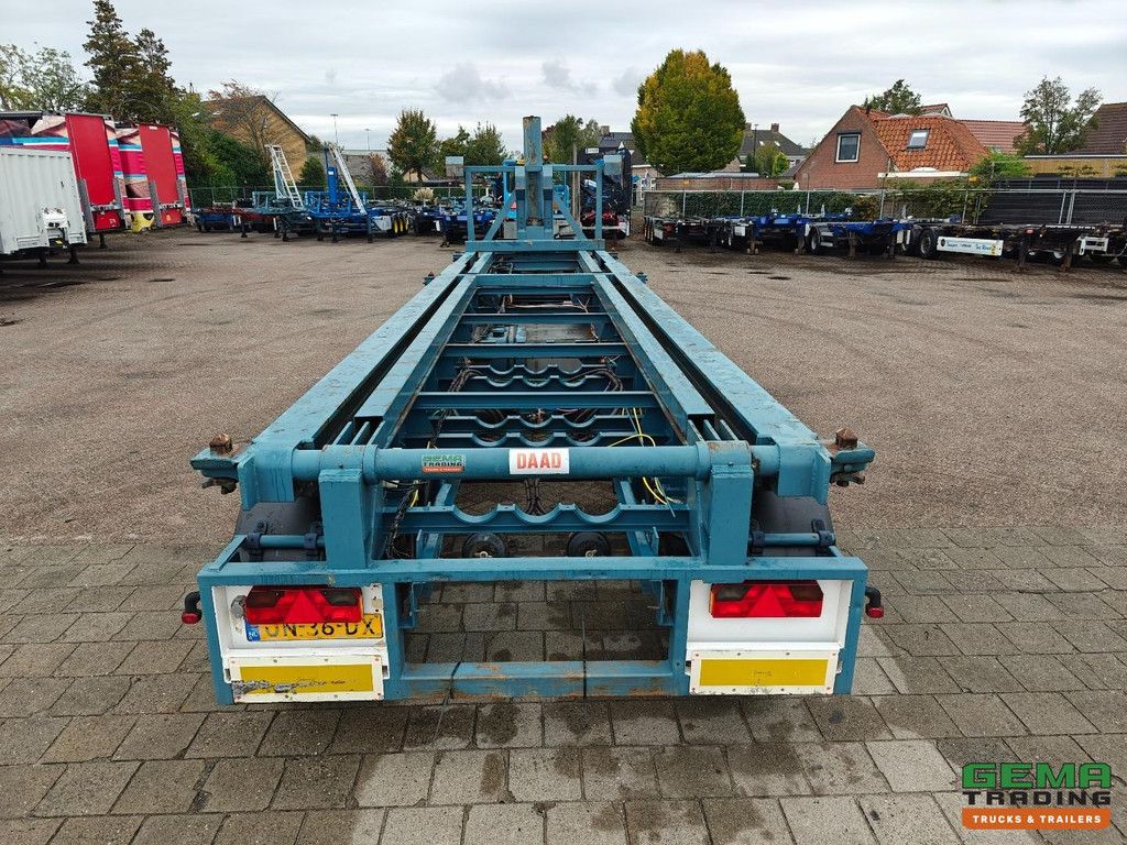 Renders ROC 12.27 CCE 3-Achsen BPW - 20/30FT Kipper-Chassis - Elektrische Kippeinheit - Trommelbremsen - Liftachse -