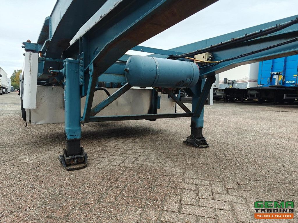 Renders ROC 12.27 CCE 3-Achsen BPW - 20/30FT Kipper-Chassis - Elektrische Kippeinheit - Trommelbremsen - Liftachse -