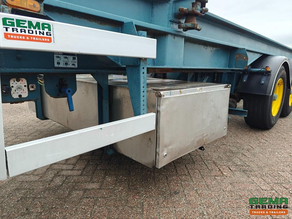 Renders ROC 12.27 CCE 3-Achsen BPW - 20/30FT Kipper-Chassis - Elektrische Kippeinheit - Trommelbremsen - Liftachse -