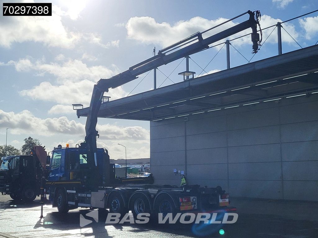 DAF FAQ CF85 CF85.410 8X2 Palfinger PK22002 EH Kran Crane + VDL S-20-6200 Lift+steering EEV