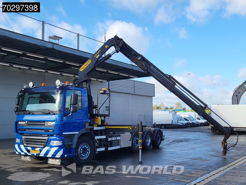 DAF FAQ CF85 CF85.410 8X2 Palfinger PK22002 EH Kran Crane + VDL S-20-6200 Lift+steering EEV