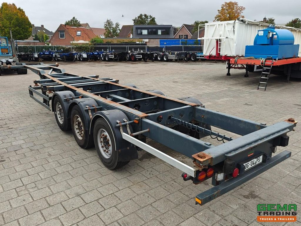 Schmitz SCF 24 G 3-Assen MB - LiftAs - Schijfremmen - Vast Chassis - 2x20FT 1x30FT 40FT aansluiting