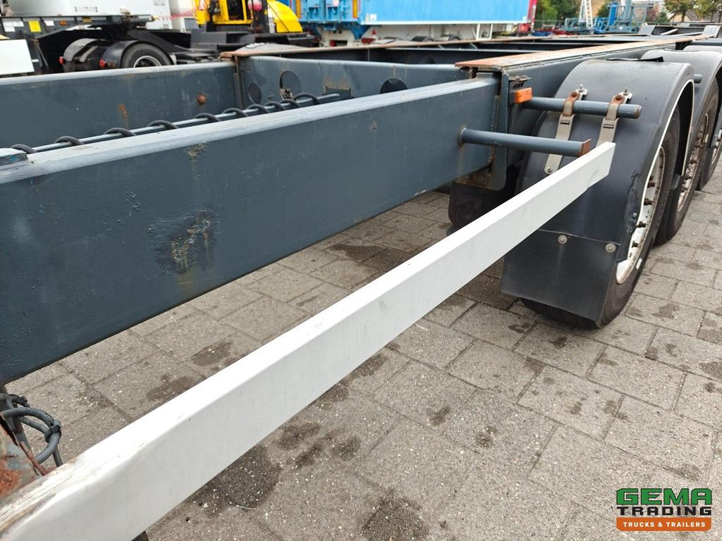 Schmitz SCF 24 G 3-Assen MB - LiftAs - Schijfremmen - Vast Chassis - 2x20FT 1x30FT 40FT aansluiting