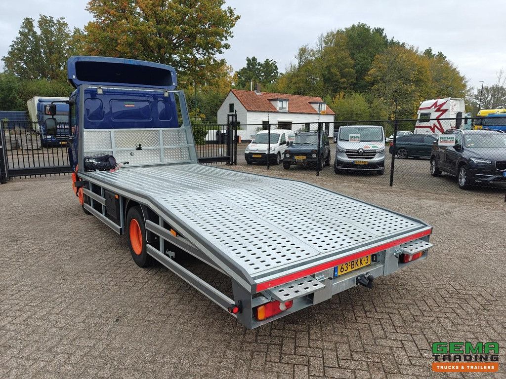 DAF LF 180 FA 4x2 Daycab Euro6C – Laderampe/Maschinentransporter 5,3m + Seilwinde 5900kg – Anhängerkupplung – TÜV 09/2026 – Neubau!