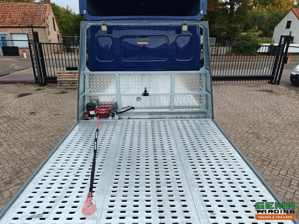 DAF LF 180 FA 4x2 Daycab Euro6C – Laderampe/Maschinentransporter 5,3m + Seilwinde 5900kg – Anhängerkupplung – TÜV 09/2026 – Neubau!