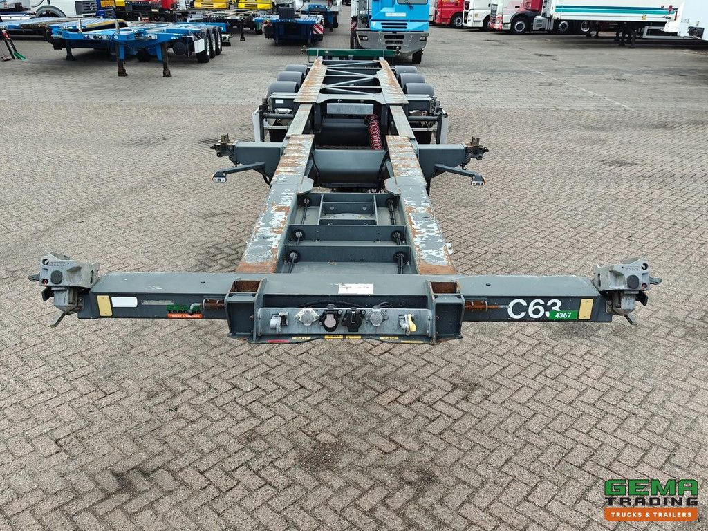 Van Hool A3C002 3-Achser MB - Multi - Scheibenbremsen - Liftachse - Heckschieber - Alle Anschlüsse - Alcoa - QuickLock