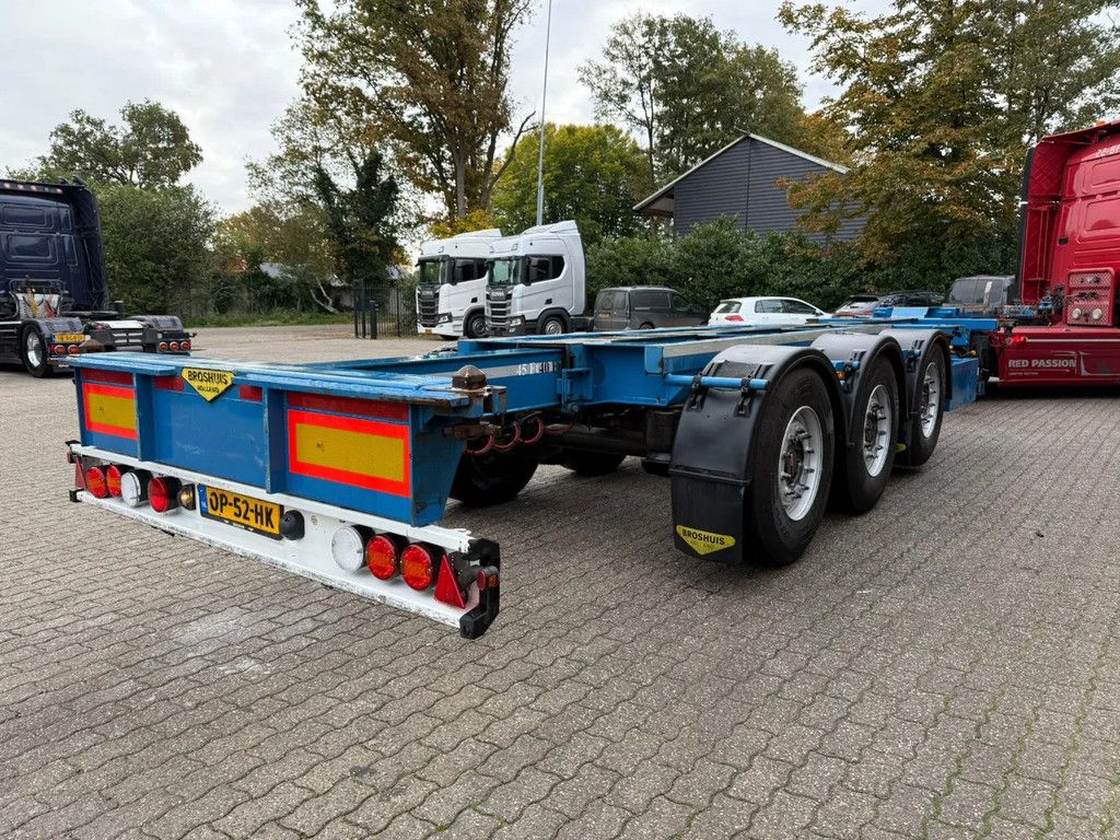 Broshuis 3UCC-39/45 2x20/30/40/45 FT Multi Liftas SAF Schijfremmen
