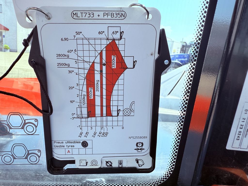 Manitou MLT 733-115 Telehandler
