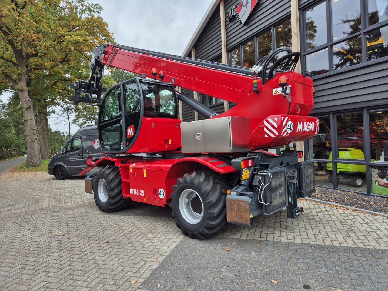 Gebruikte MAGNI RTH 6.25 roterende verreiker met hefhoogte 25 m