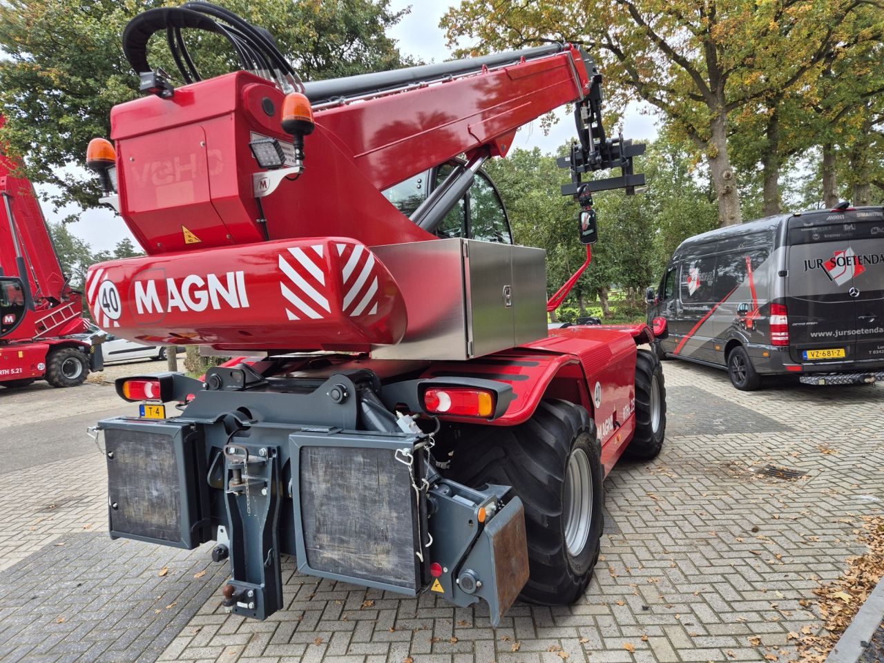 Gebruikte MAGNI RTH 6.25 roterende verreiker met hefhoogte 25 m