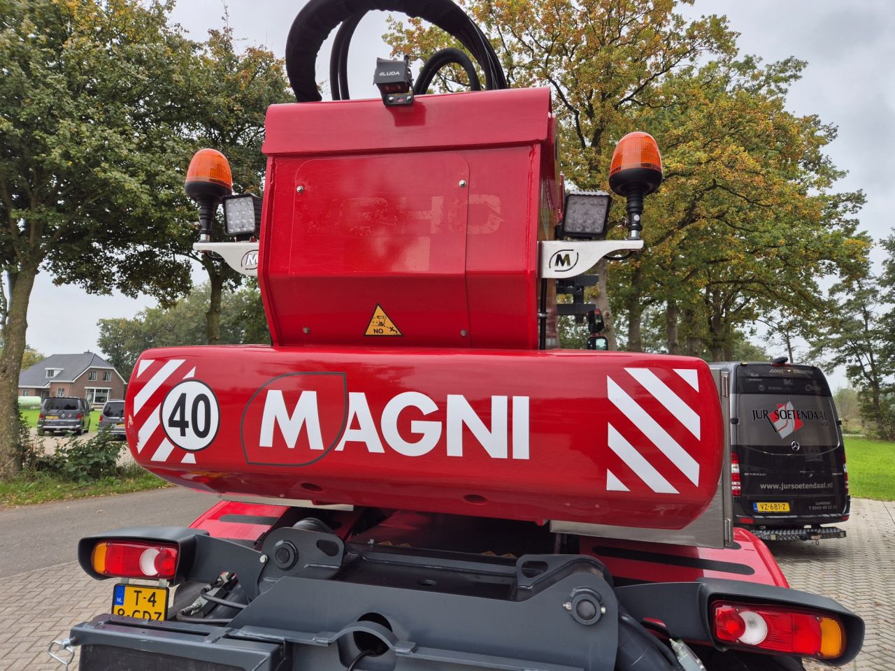Gebruikte MAGNI RTH 6.25 roterende verreiker met hefhoogte 25 m