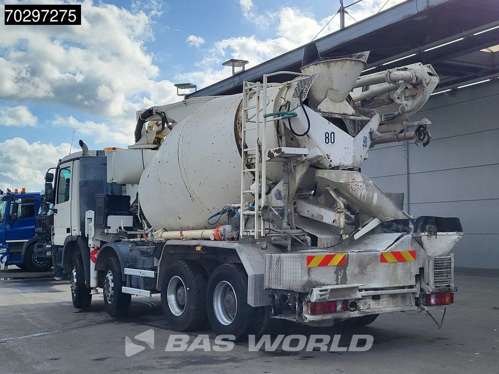 Mercedes Actros 3241 8X4 7m3 Putzmeister TMM 21-3 Mixer Big-Axle Steelsuspension 3-Pedals Euro 4